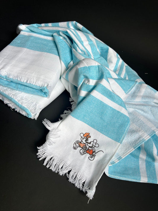 Pludmales dvielis SVĪTRAINAIS BĒRNU 100x165cm