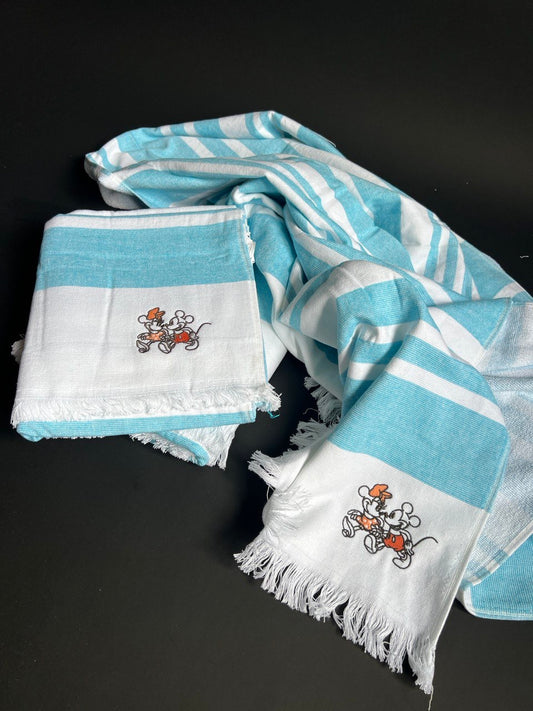 Pludmales dvielis SVĪTRAINAIS BĒRNU 100x165cm