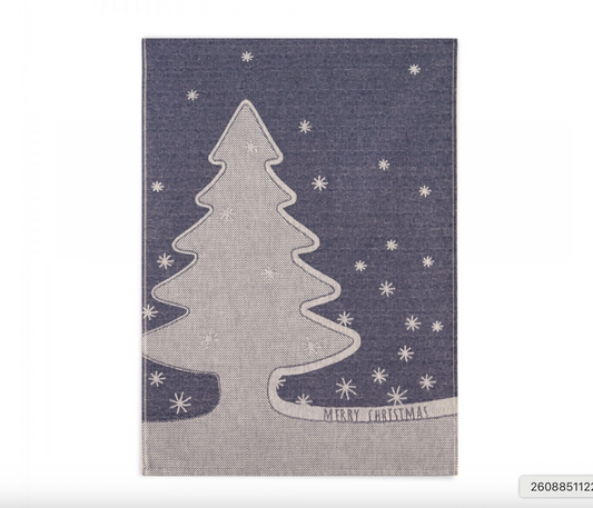 Kitchen Towel - Pine Tree / blue