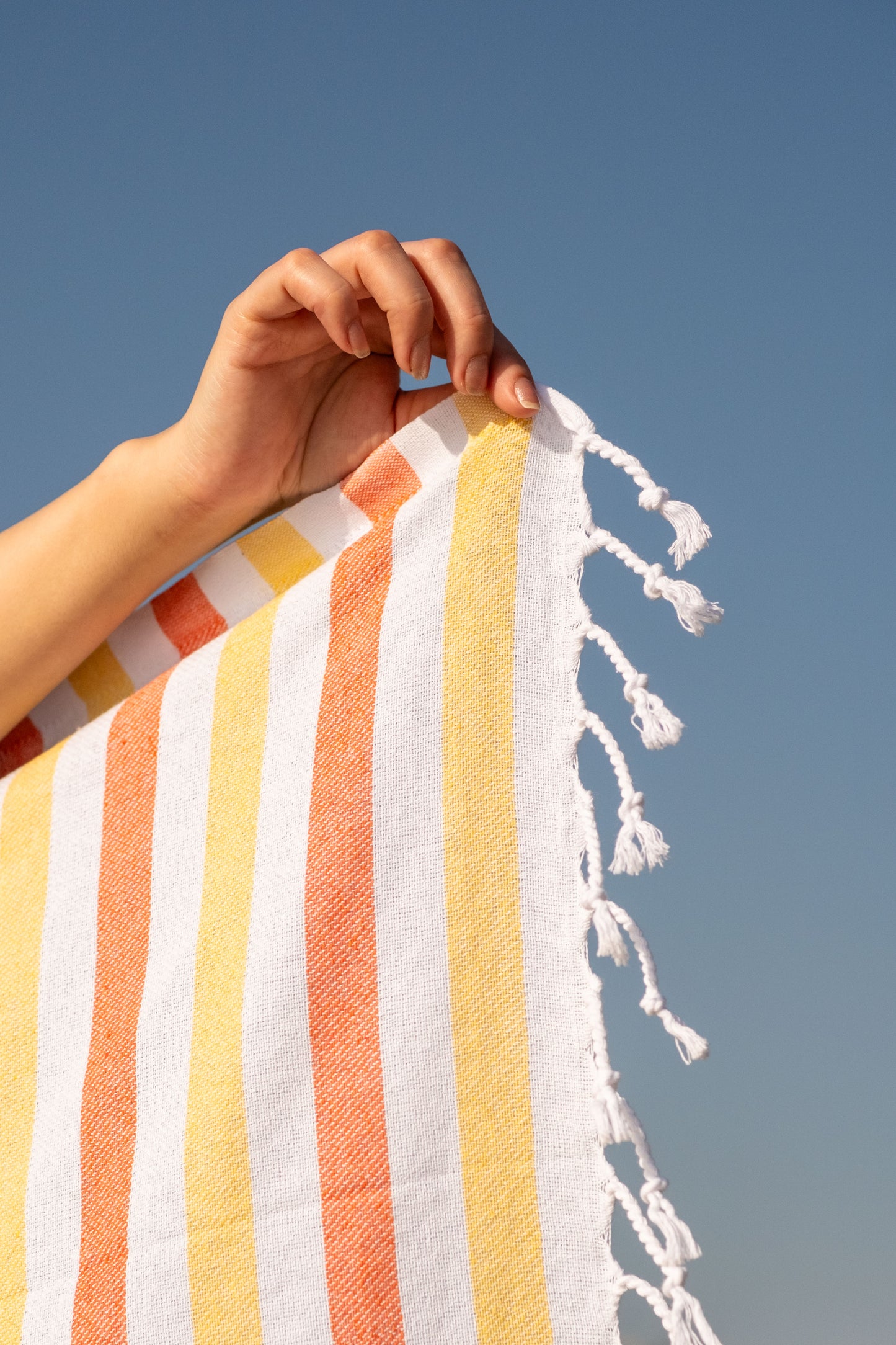 Beach Towel Afrika - orange stripes