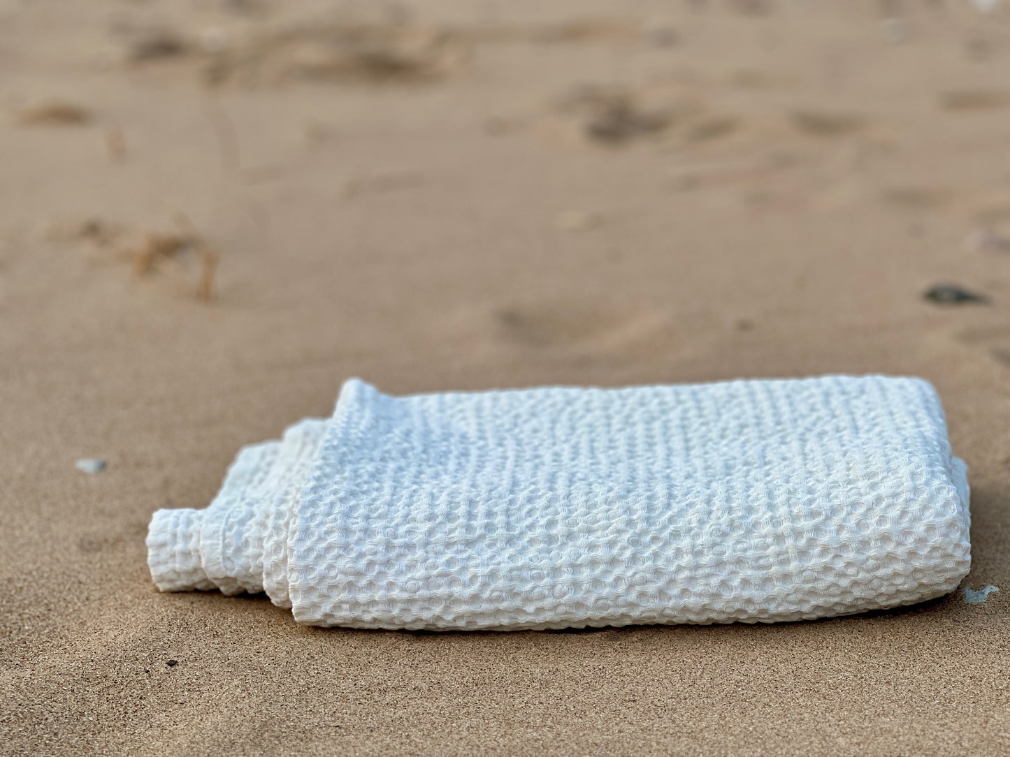 Linen sauna towel | WHITE