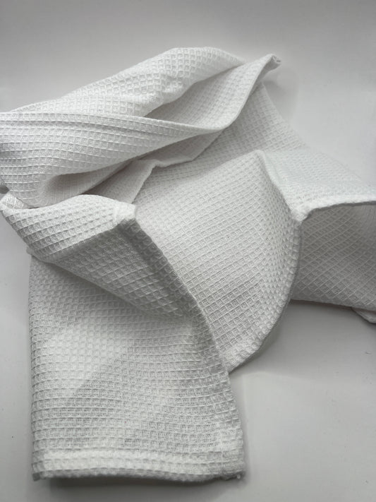 Virtuves dvielis - balta vafele