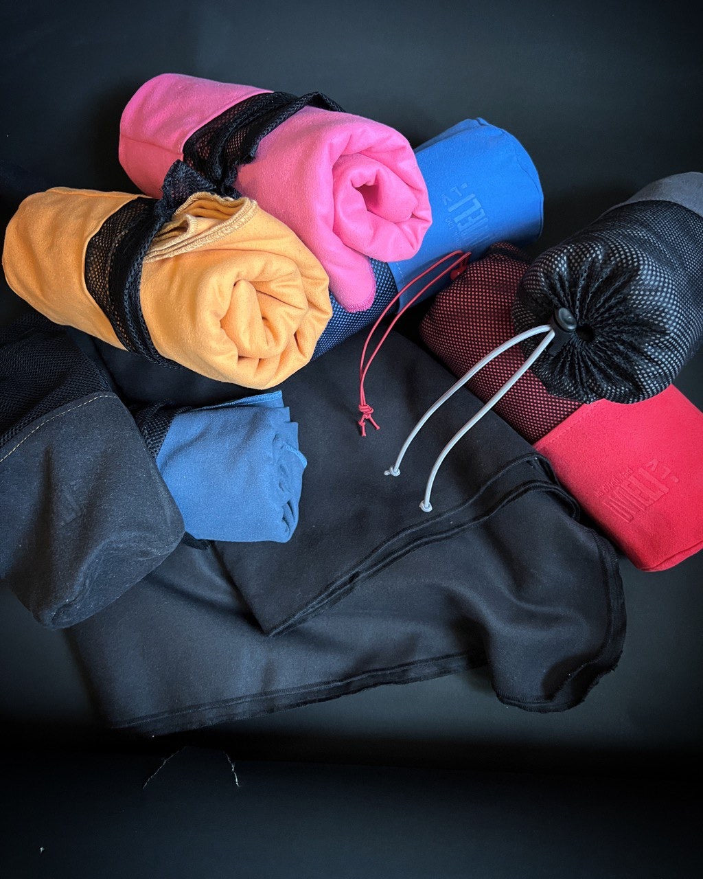 Mikrokiudlina rätik / 3 suurust / punane