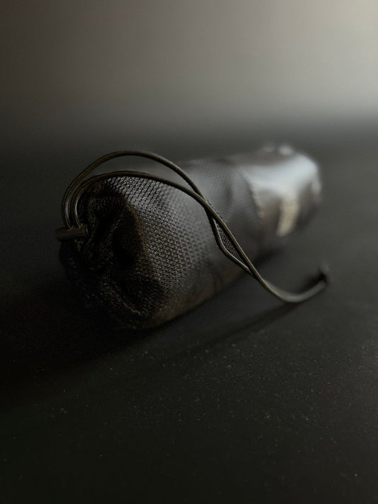 Mikropluošto rankšluostis / 3 dydžiai / juodas