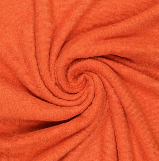 Bambusa frotē dvielis - oranžs / 3 izmēri