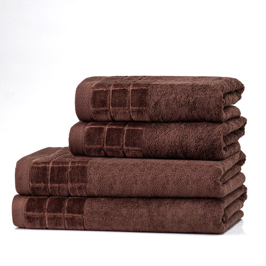 Dvielis kvadrāti  / 2 izmēri - TUMŠI BRŪNS