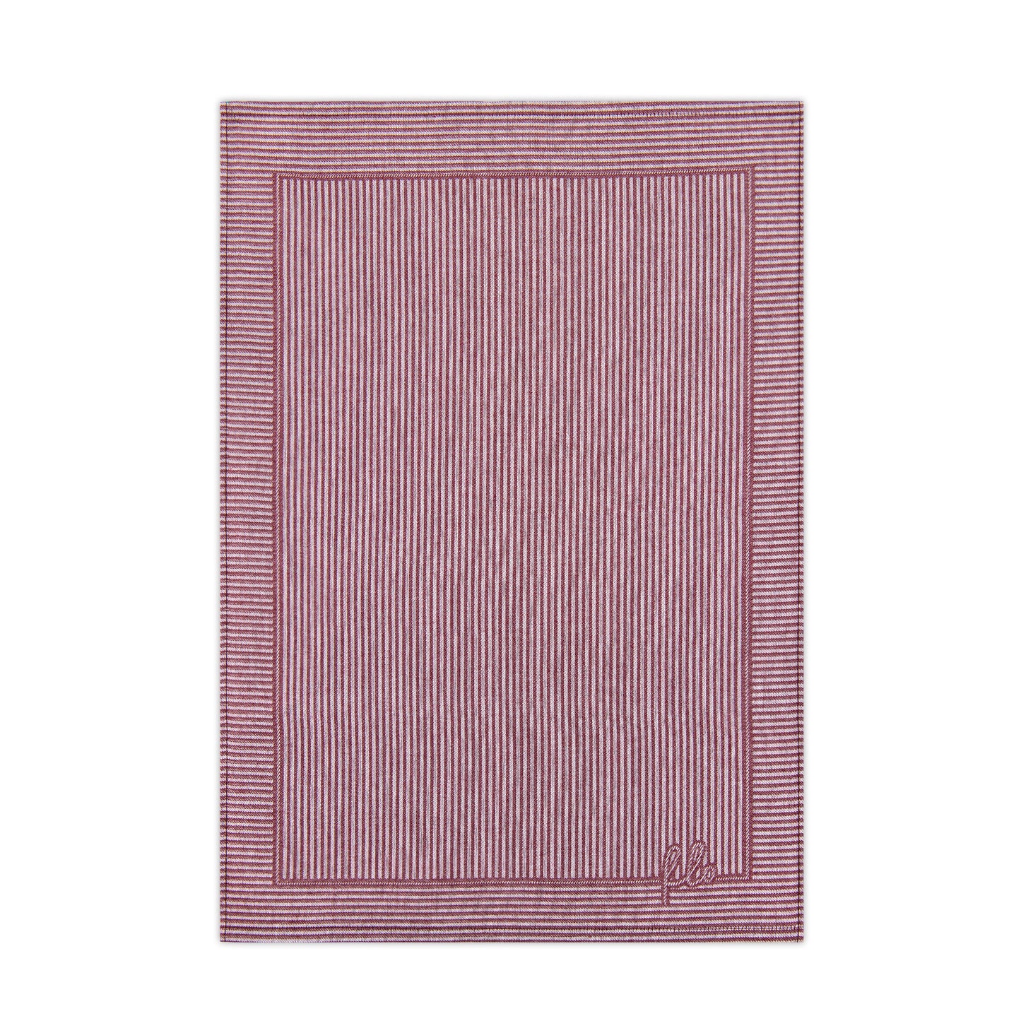 Kitchen Towel - Flo Burgundy