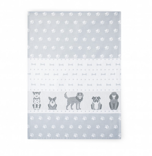 Virtuves dvielis - suns pelēks