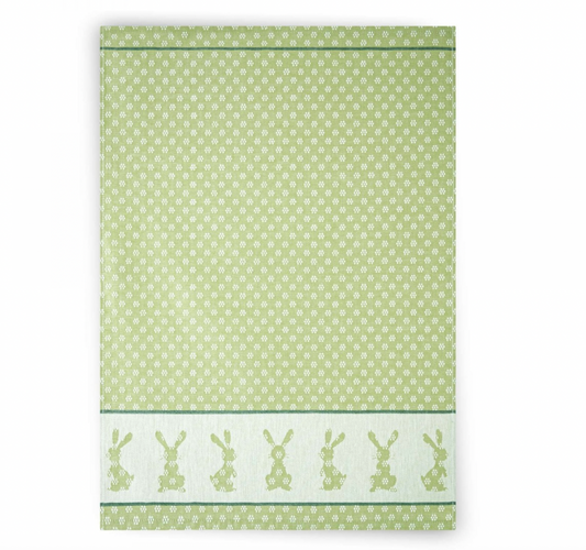 Virtuves dvielis - zaķis zaļais