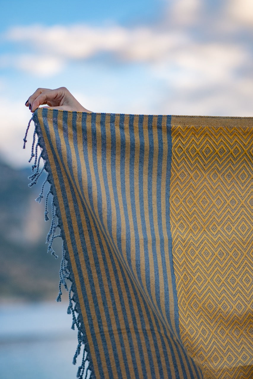 Beach Towel Tila - yellow