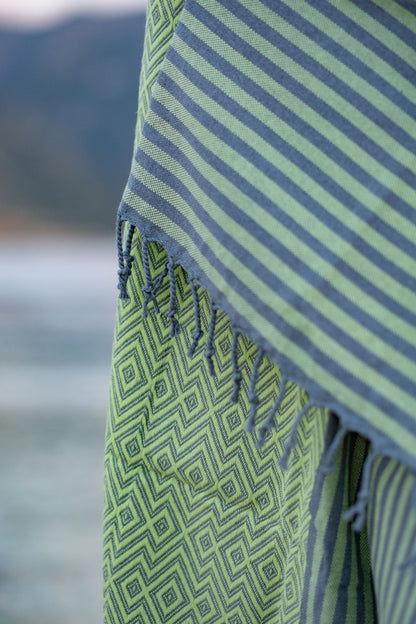Beach Towel Tila - green