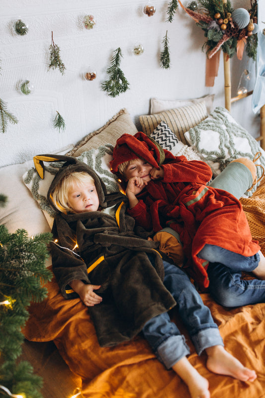 Bērnu halāts - zaļš ((pieejams nosūtīšanai)