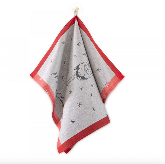 Virtuves dvielis  - Ziemassvētki vecītis