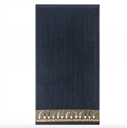 Bath Towel - Gnome / navy