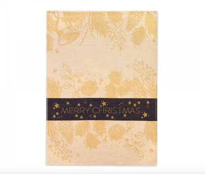 Kitchen Towel - Merry Christmas / beige
