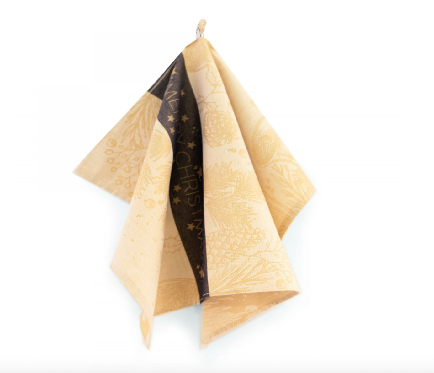 Kitchen Towel - Merry Christmas / beige