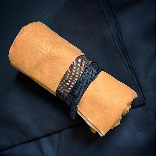 Mikrošķiedras dvielis / 3 izmēri / oranžs