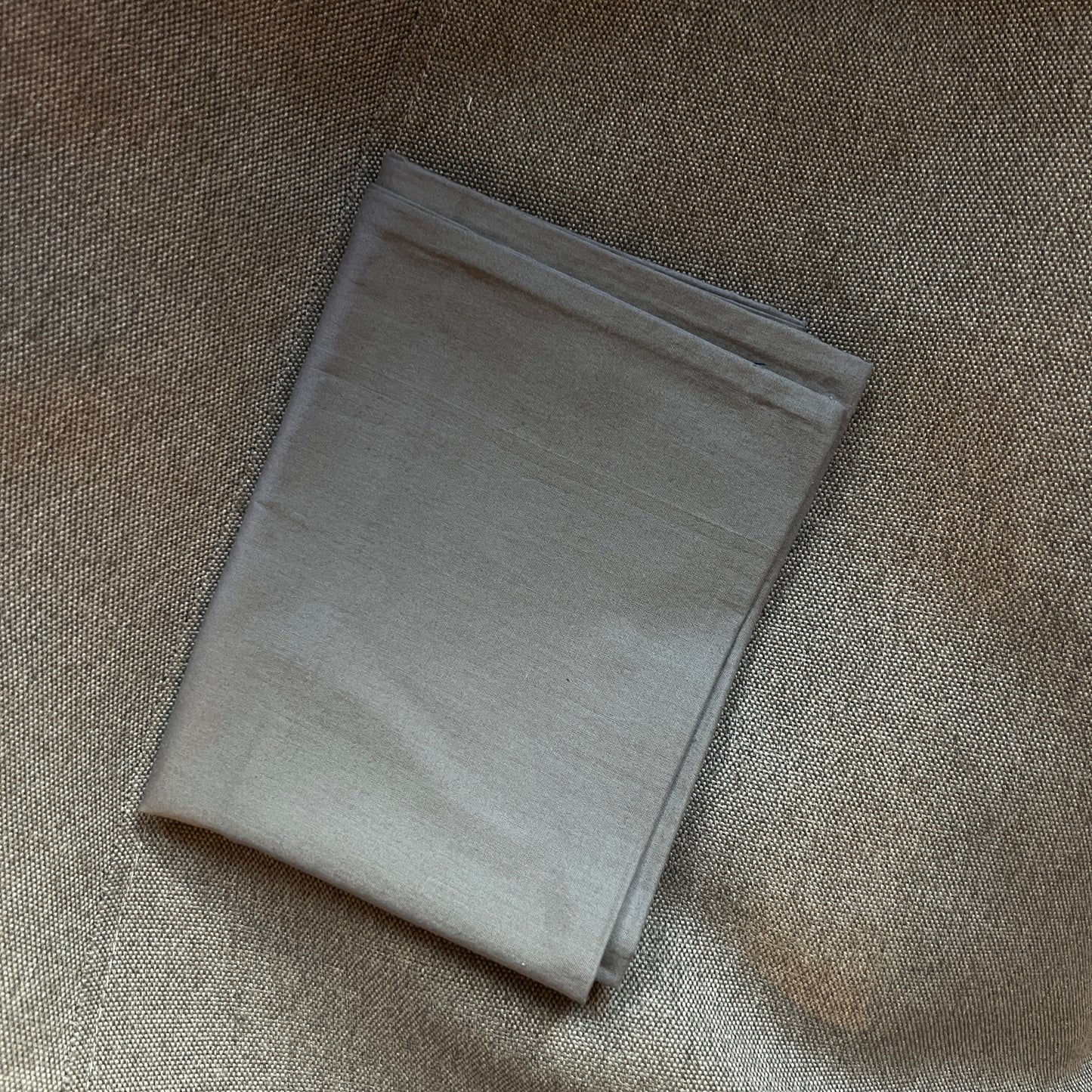 KT - Kokvilnas spilvendrāna: 40x60cm - pelēka / brāķēts