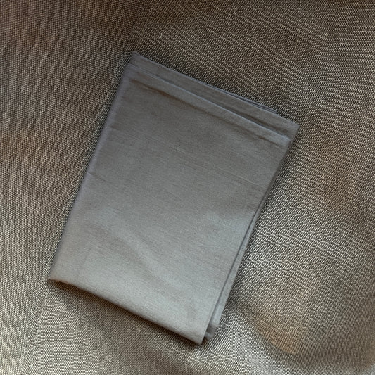 KT - Kokvilnas spilvendrāna: 40x60cm - pelēka / brāķēts