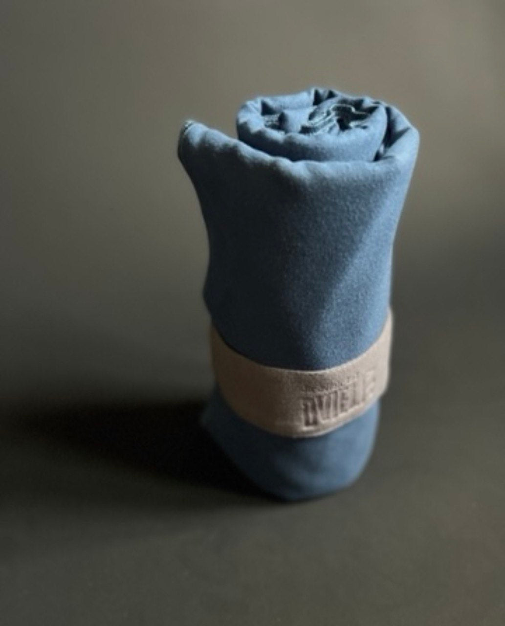 Полотенце из микрофибры / 3 размера / сине-серый