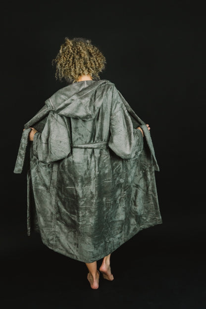 Bamboo Terry Bathrobe / GREEN