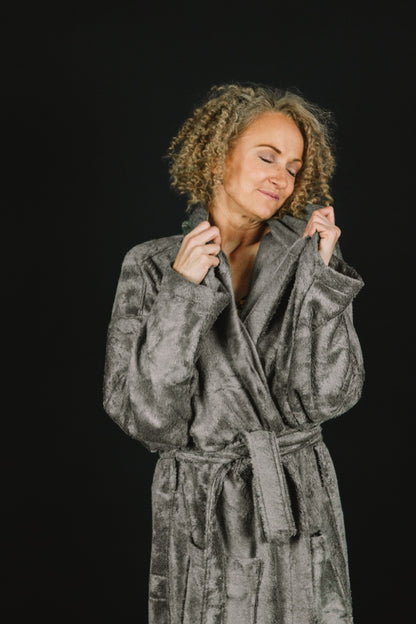 Bamboo Terry Bathrobe / GREEN