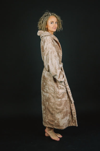 Bamboo Terry Bathrobe / BLUSH PINK