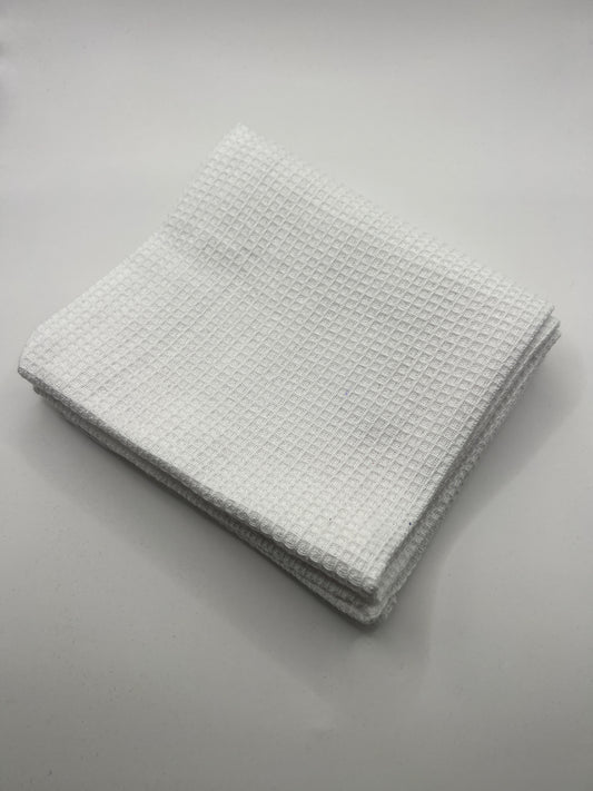 Virtuves dvielis  - balta vafele