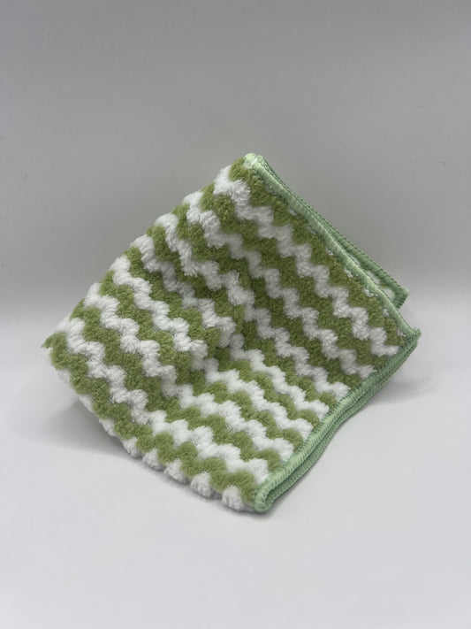 Mikrošķiedras lupatiņa 28x28cm - zaļa