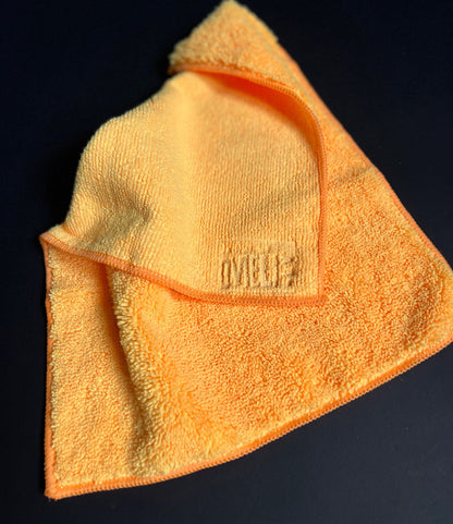 Auto pulējamais dvielis 350gsm, 27x37cm / oranžs - ražošanas brāķis