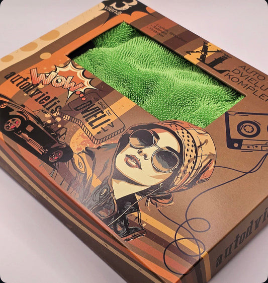 Automašīnu kopšanas komplekts / ZAĻŠ