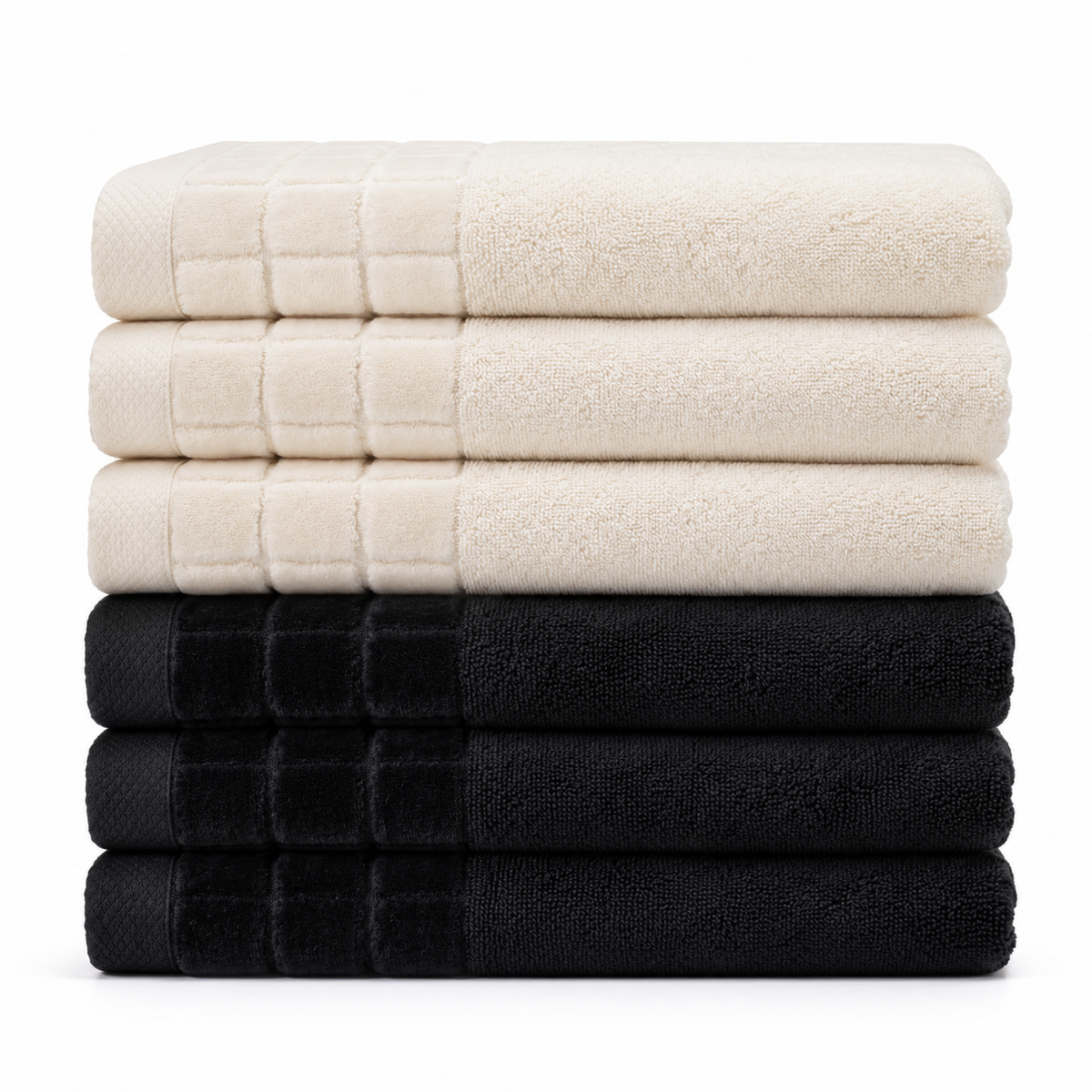Black & White Bath SET