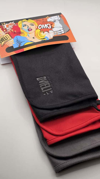 Kitchen towel set - black