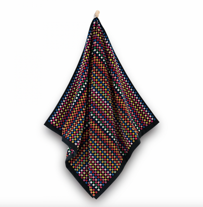 Vannas dvielis, BOHO kvadrātiņi