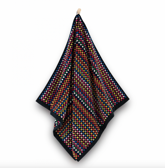 Vannas dvielis, BOHO kvadrātiņi