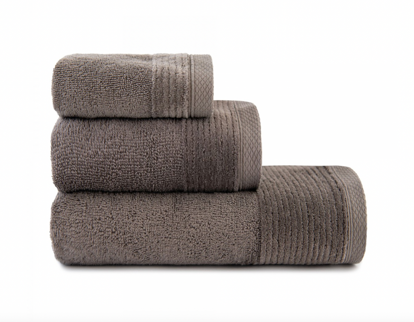 Frotē dvielis - KANTO pelēcīgs