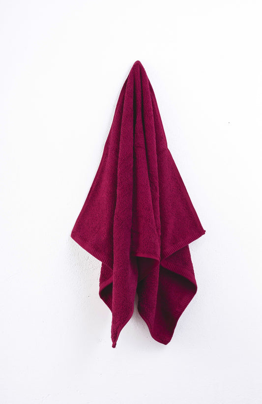 pre-order / Frotē dvielis  BORDO