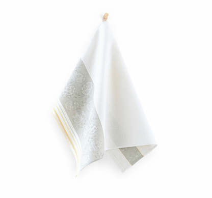 Virtuves dvielis  - Lieldienu olas / dzeltens