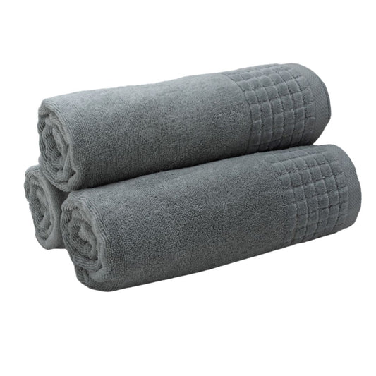 Dvielis kuubikutega 50x100cm - HÕBEDANE