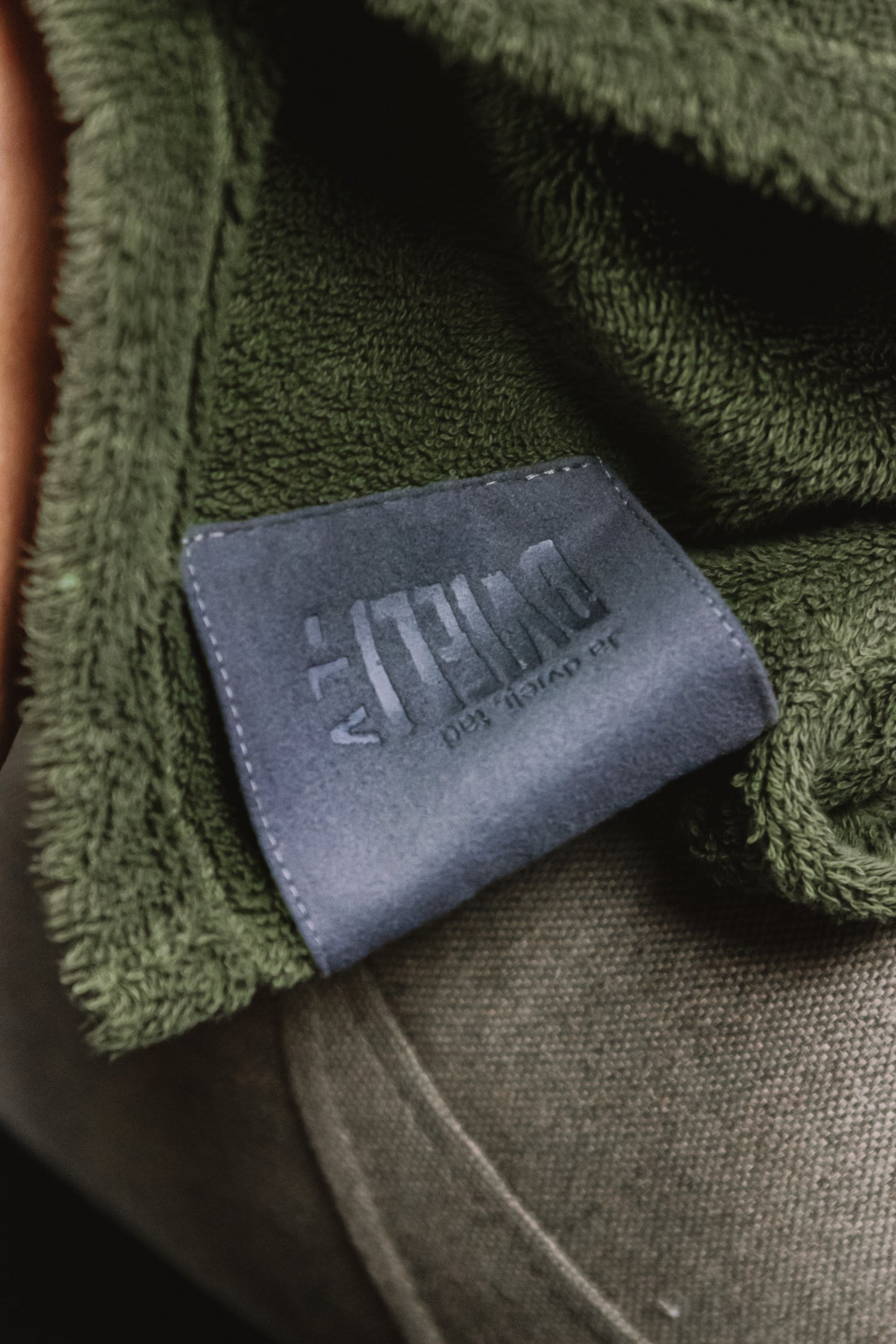 Pončo unisex - zaļš