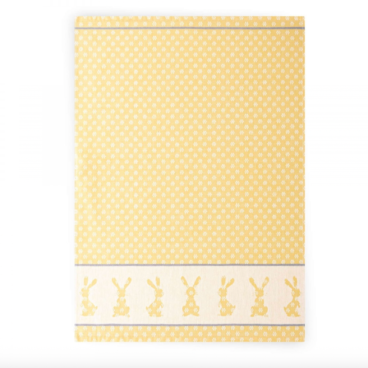 Virtuves dvielis  - zaķis dzeltenais